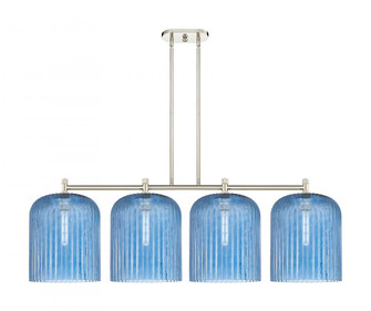 Crown Point - 4 Light - 44 inch - Polished Nickel - Island Light (3442|434-4I-PN-G559-12BL)