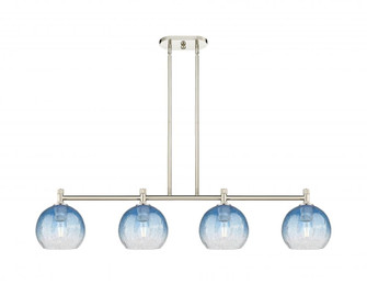 Brookhaven Globe - 4 Light - 48 inch - Polished Nickel - Island Light (3442|434-4I-PN-G483-8SB)