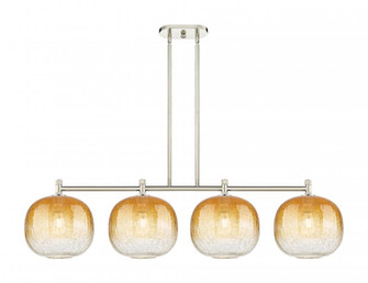 Brookhaven Sphere - 4 Light - 51 inch - Polished Nickel - Island Light (3442|434-4I-PN-G481-10AM)