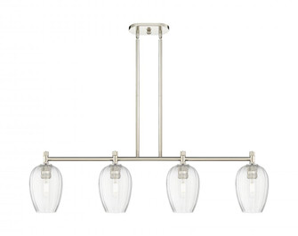 Preston Flute - 4 Light - 47 inch - Polished Nickel - Island Light (3442|434-4I-PN-G457-6CL)