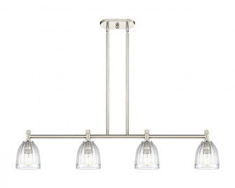 Brookfield - 4 Light - 46 inch - Polished Nickel - Island Light (3442|434-4I-PN-G442)