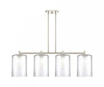 Cobbleskill - 4 Light - 49 inch - Polished Nickel - Island Light (3442|434-4I-PN-G112-L)