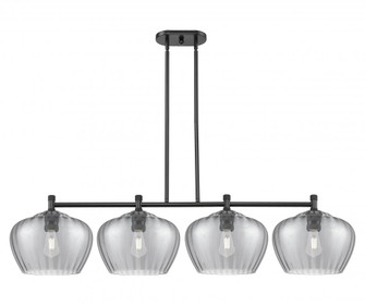 Fenton - 4 Light - 51 inch - Matte Black - Island Light (3442|434-4I-BK-G93-L)
