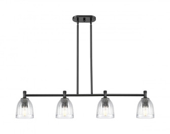 Brookfield - 4 Light - 46 inch - Matte Black - Island Light (3442|434-4I-BK-G442)