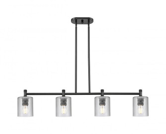 Cobbleskill - 4 Light - 45 inch - Matte Black - Island Light (3442|434-4I-BK-G112)