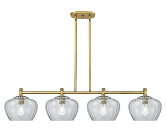 Fenton - 4 Light - 51 inch - Brushed Brass - Island Light (3442|434-4I-BB-G92-L)
