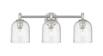 Bella - 3 Light - 23 inch - Satin Nickel - Bath Vanity Light (3442|434-3W-SN-G558-6SDY)
