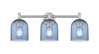 Bella - 3 Light - 23 inch - Satin Nickel - Bath Vanity Light (3442|434-3W-SN-G558-6BL)