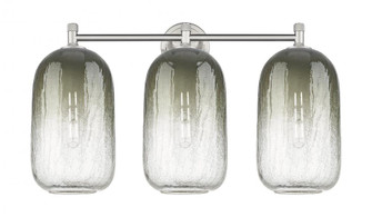 Brookhaven Cloche - 3 Light - 25 inch - Satin Nickel - Bath Vanity Light (3442|434-3W-SN-G482-7SL)