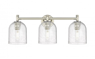 Bella - 3 Light - 23 inch - Polished Nickel - Bath Vanity Light (3442|434-3W-PN-G558-6SDY)