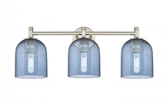 Bella - 3 Light - 23 inch - Polished Nickel - Bath Vanity Light (3442|434-3W-PN-G558-6BL)