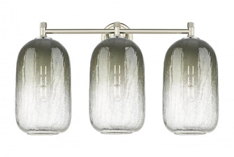 Brookhaven Cloche - 3 Light - 25 inch - Polished Nickel - Bath Vanity Light (3442|434-3W-PN-G482-7SL)