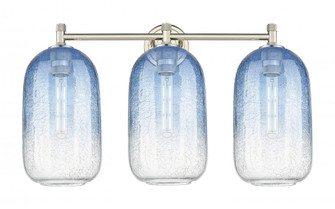 Brookhaven Cloche - 3 Light - 25 inch - Polished Nickel - Bath Vanity Light (3442|434-3W-PN-G482-7SB)