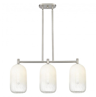 Brookhaven Cloche - 3 Light - 34 inch - Satin Nickel - Island Light (3442|434-3I-SN-G482-7OP)