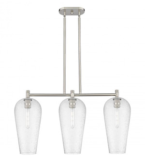 Chelsea - 3 Light - 35 inch - Satin Nickel - Island Light (3442|434-3I-SN-G456-8SDY)