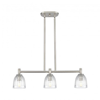 Brookfield - 3 Light - 33 inch - Satin Nickel - Island Light (3442|434-3I-SN-G442)