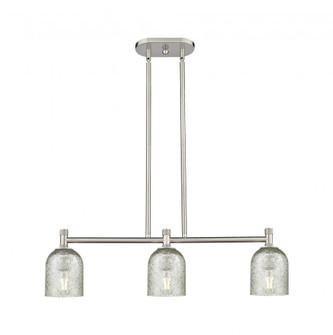 Caledonia - 3 Light - 32 inch - Satin Nickel - Island Light (3442|434-3I-SN-G259)