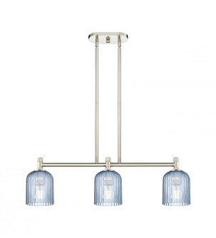 Crown Point - 3 Light - 31 inch - Polished Nickel - Island Light (3442|434-3I-PN-G559-5BL)
