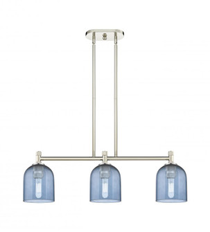 Bella - 3 Light - 33 inch - Polished Nickel - Island Light (3442|434-3I-PN-G558-6BL)