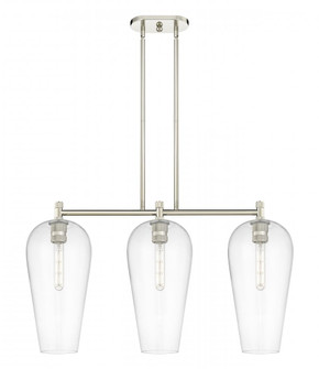 Chelsea - 3 Light - 35 inch - Polished Nickel - Island Light (3442|434-3I-PN-G456-8CL)