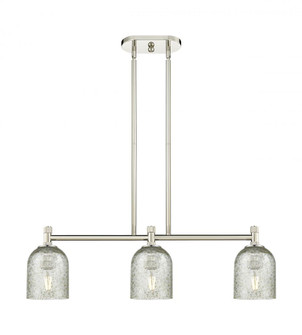 Caledonia - 3 Light - 32 inch - Polished Nickel - Island Light (3442|434-3I-PN-G259)
