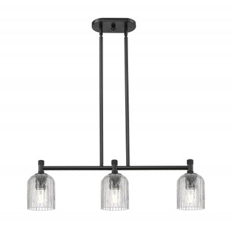 Crown Point - 3 Light - 31 inch - Matte Black - Island Light (3442|434-3I-BK-G559-5CL)