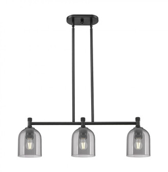 Bella - 3 Light - 33 inch - Matte Black - Island Light (3442|434-3I-BK-G558-6SM)