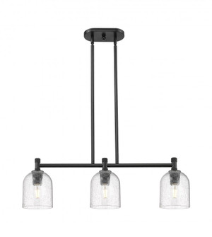 Bella - 3 Light - 33 inch - Matte Black - Island Light (3442|434-3I-BK-G558-6SDY)