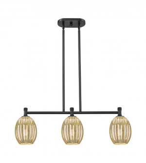 Preston Bulb - 3 Light - 33 inch - Matte Black - Island Light (3442|434-3I-BK-G459-6ME)