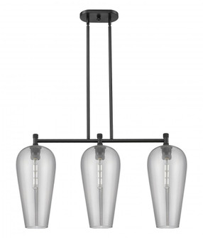 Chelsea - 3 Light - 35 inch - Matte Black - Island Light (3442|434-3I-BK-G456-8SM)