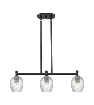Salina - 3 Light - 33 inch - Matte Black - Island Light (3442|434-3I-BK-G292)