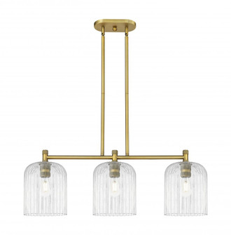 Crown Point - 3 Light - 31 inch - Brushed Brass - Island Light (3442|434-3I-BB-G559-8CL)