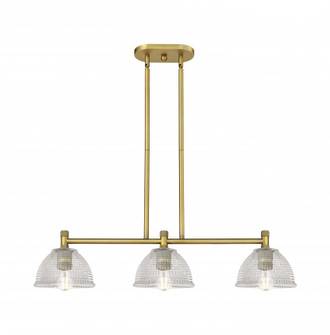Arietta - 3 Light - 35 inch - Brushed Brass - Island Light (3442|434-3I-BB-G422)
