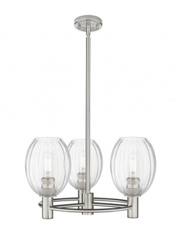 Preston Bulb - 3 Light - 20 inch - Satin Nickel - Pendant (3442|434-3CR-SN-G459-6CL)