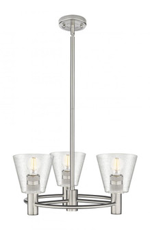 Caton - 3 Light - 20 inch - Satin Nickel - Pendant (3442|434-3CR-SN-G454)