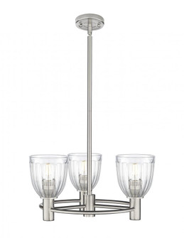 Brookfield - 3 Light - 20 inch - Satin Nickel - Pendant (3442|434-3CR-SN-G442)