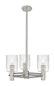 Hadley - 3 Light - 19 inch - Satin Nickel - Pendant (3442|434-3CR-SN-G342)