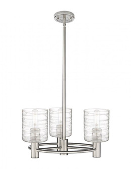 Cobbleskill - 3 Light - 19 inch - Satin Nickel - Pendant (3442|434-3CR-SN-G1113)