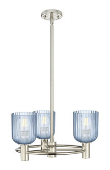 Crown Point - 3 Light - 18 inch - Polished Nickel - Pendant (3442|434-3CR-PN-G559-5BL)