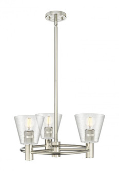 Caton - 3 Light - 20 inch - Polished Nickel - Pendant (3442|434-3CR-PN-G454)