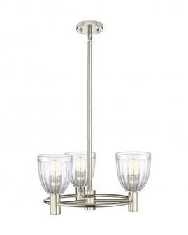 Brookfield - 3 Light - 20 inch - Polished Nickel - Pendant (3442|434-3CR-PN-G442)