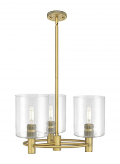 Paladin - 3 Light - 21 inch - Brushed Brass - Pendant (3442|434-3CR-BB-G4424-7)