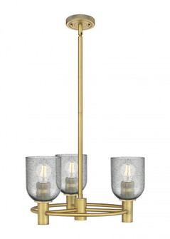 Caledonia - 3 Light - 19 inch - Brushed Brass - Pendant (3442|434-3CR-BB-G257)