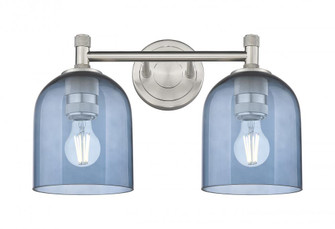 Bella - 2 Light - 14 inch - Satin Nickel - Bath Vanity Light (3442|434-2W-SN-G558-6BL)