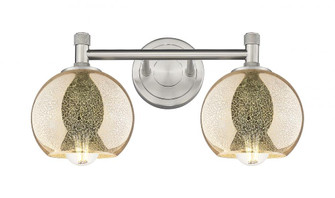 Athens - 2 Light - 14 inch - Satin Nickel - Bath Vanity Light (3442|434-2W-SN-G128-6)