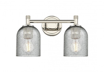 Caledonia - 2 Light - 13 inch - Polished Nickel - Bath Vanity Light (3442|434-2W-PN-G257)