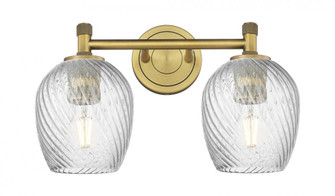 Salina - 2 Light - 14 inch - Brushed Brass - Bath Vanity Light (3442|434-2W-BB-G292)