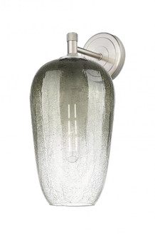 Brookhaven Flute - 1 Light - 7 inch - Satin Nickel - Sconce (3442|434-1W-SN-G484-7SL)