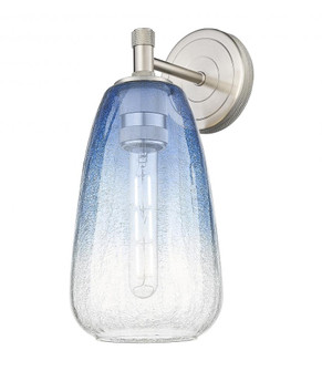 Brookhaven Almond - 1 Light - 6 inch - Satin Nickel - Sconce (3442|434-1W-SN-G480-6SB)