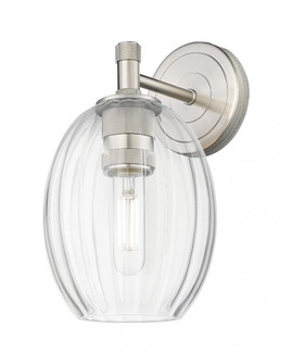 Preston Bulb - 1 Light - 6 inch - Satin Nickel - Sconce (3442|434-1W-SN-G459-6CL)